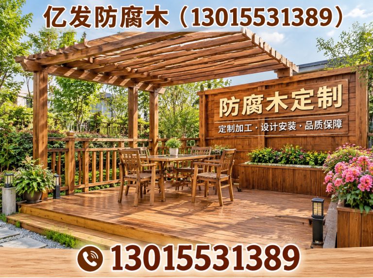 郑州高新技术产业开发区亿发防腐木展示图